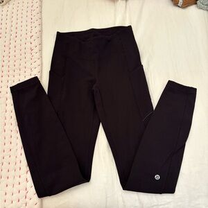 Lululemon Black pocket Legging